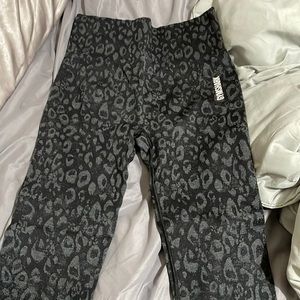 gymshark, they are too small on me and i dont like the butt scrunch on me